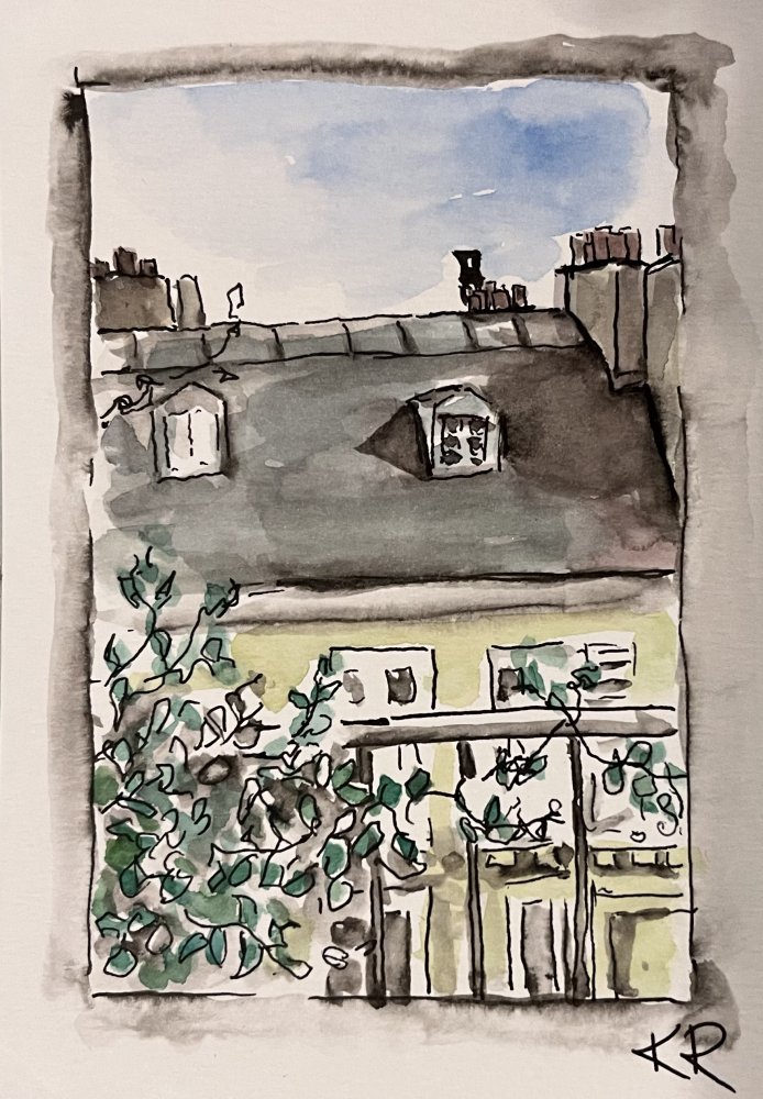 View from 19 rue Gerando