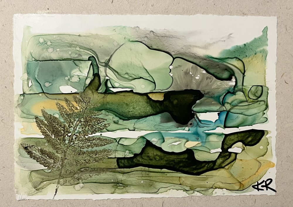 Abstract with Fern