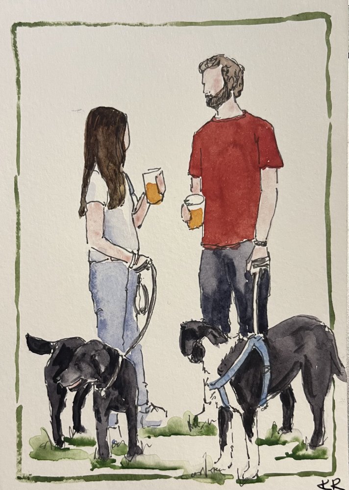 Cousins and their Dogs