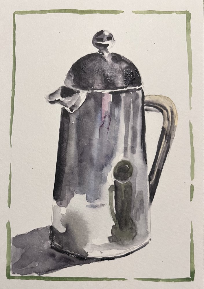 Coffee Pot and Mug